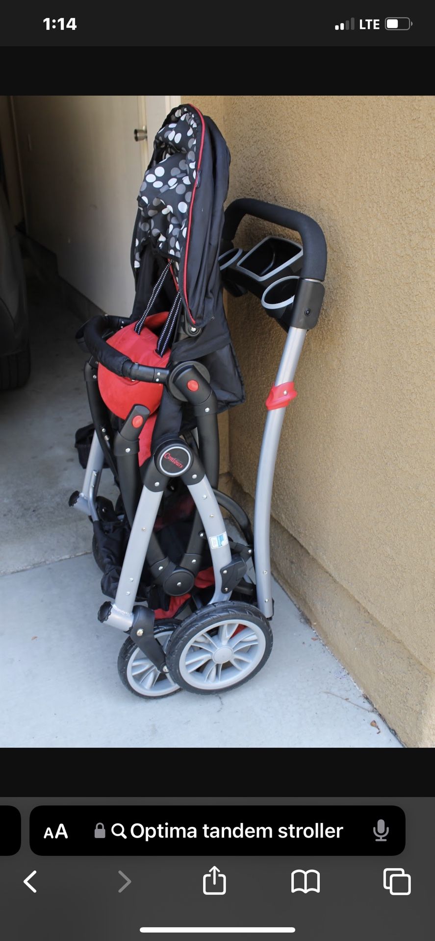 Optima stroller hot sale