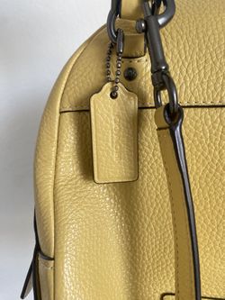 Coach Andi Yellow Leather Backpack Like New! for Sale in Tempe, AZ - OfferUp
