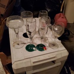 Assorted Wine Glasses 