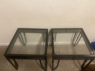 Glass End Tables