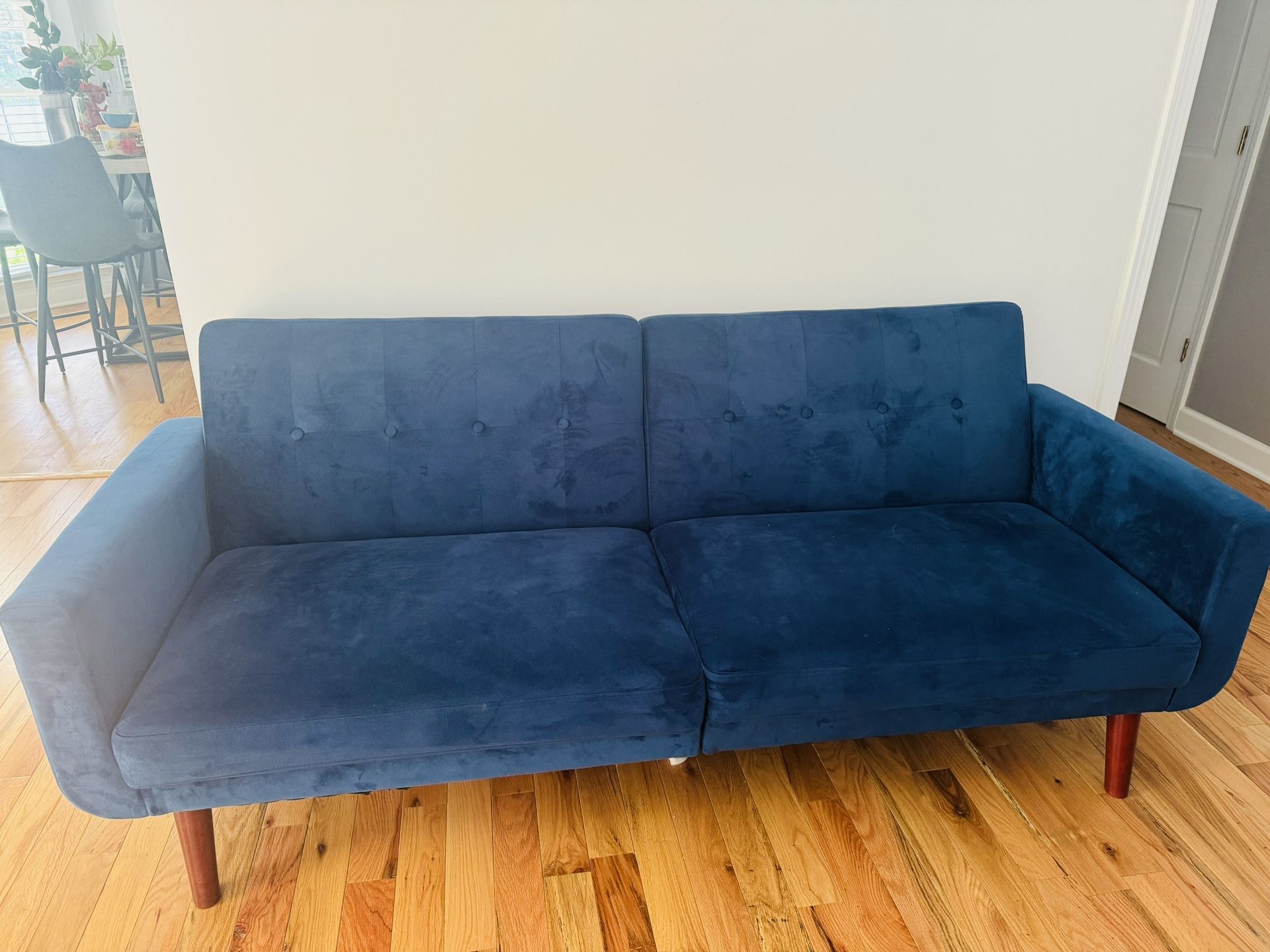 Velvet Sleeper Sofa 