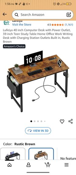 Computer desk and Chair