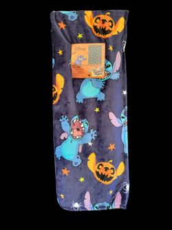 Disney Stitch Halloween Throw 50x70in