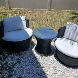 3 Piece Patio Set 