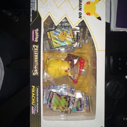 Celebrations Pikachu VMAX Premium Figure Collection Box