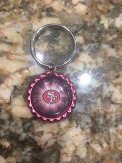 New San Francisco 49ers keychain