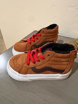 Infant high top vans size 5