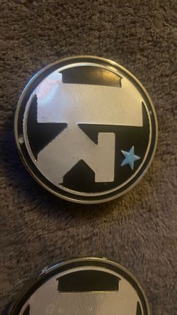 Kruz Wheels Black Custom Wheel Center Cap087