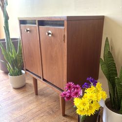 MCM Mini Record Credenza 