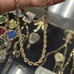 Cadenas de Oro Laminado 