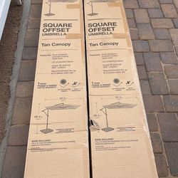 Tan Canopy- Square OFFSET