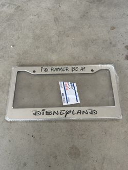 Disney license plate frames