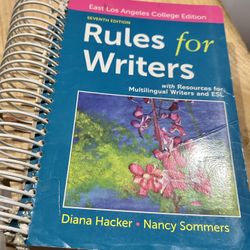 Rules For Writers