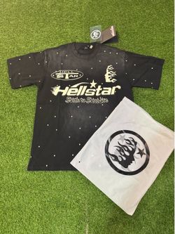 Hellstar black & white tee