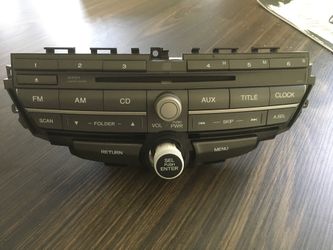Honda Accord OEM Stereo