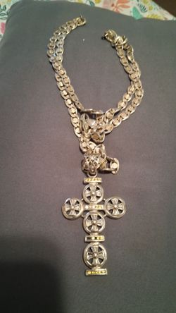 cadena de plata