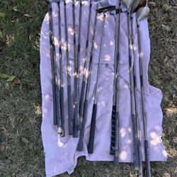 Women’s Golf Clubs, Two Putters, Driver, Woods,Irons