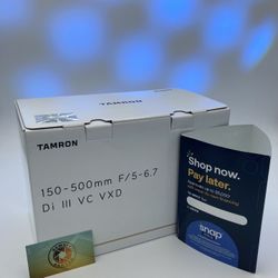 Tamron 150-500mm F5-6.7 For Sony E Mount