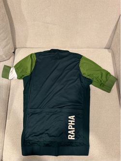 Rapha Pro Team Training Cycling Jersey Men’s Medium Green – Excellent Condition