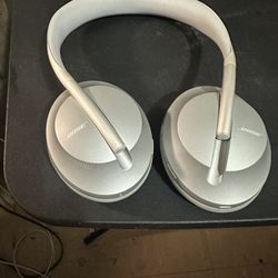 Grey Bose Headphones 