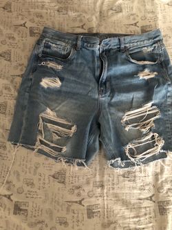 American Eagle Distressed Denim Shorts
