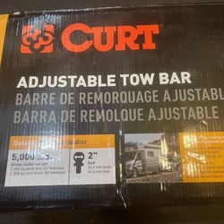 Curt adjustable tow bar
