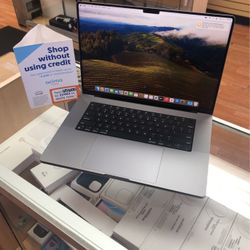 16” MacBook Pro M1 Processor 16Ram 512SSd