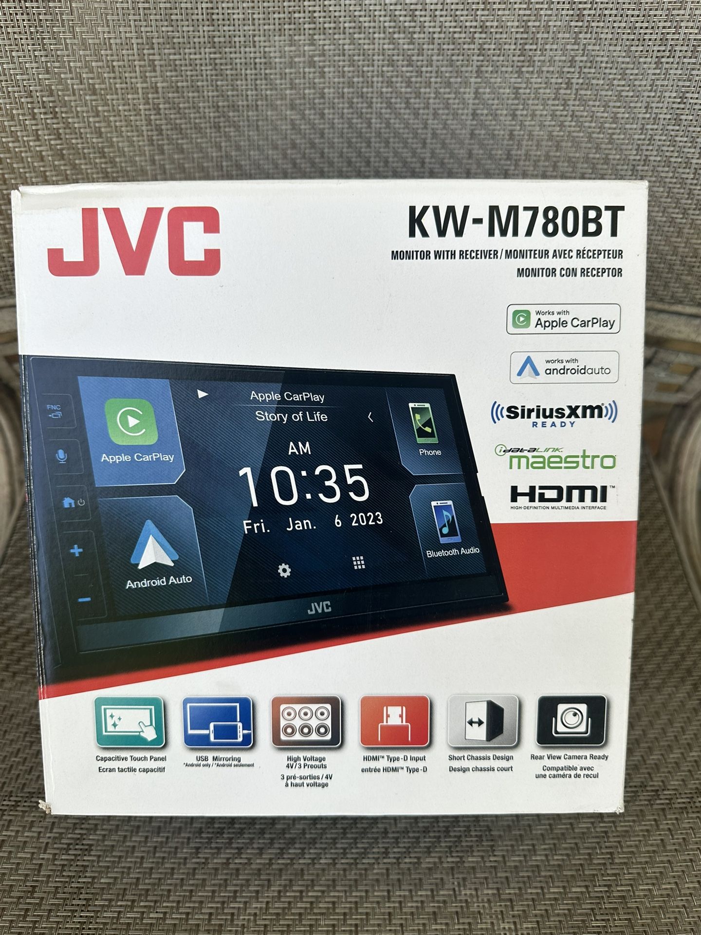 JVC KW-M780BT Apple Carplay Head unit