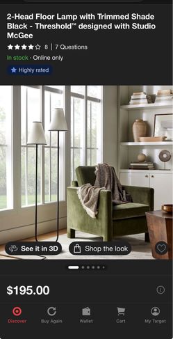 Floor lamp double