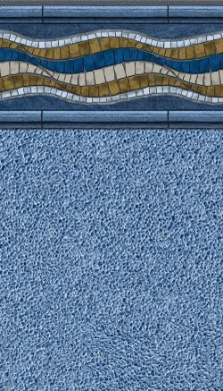 In ground liner Santa Rosa 28/28 mil Gunite light blue floor 18x36 rectangle