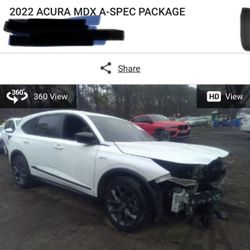 2022 Acura Mdx Part 