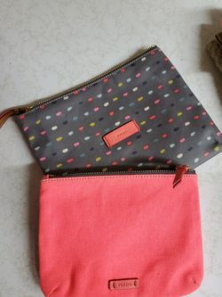 Fossil zip bags, set