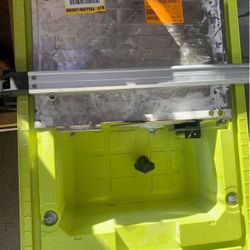 RYOBI 4.8 -Amps 7 in. Blade Corded Tabletop Wet Tile Saw 