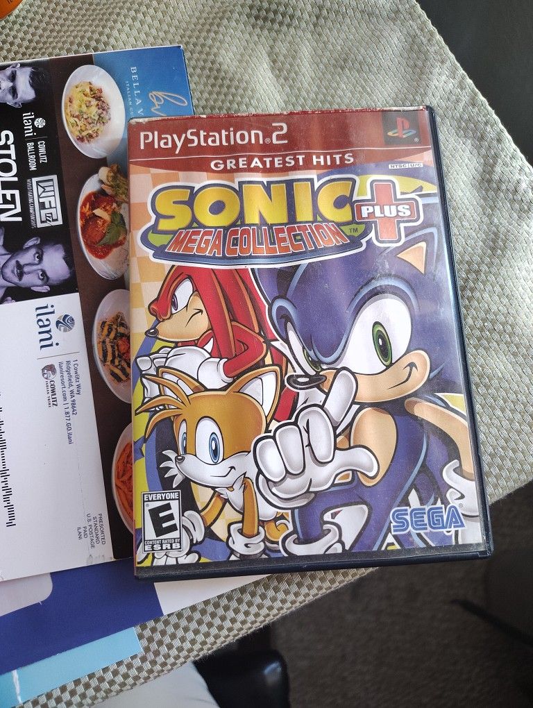 Play Station 2 Sonic  Mega Collection Plus
