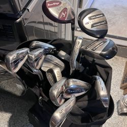 Set Of Golf Clubs + Bag