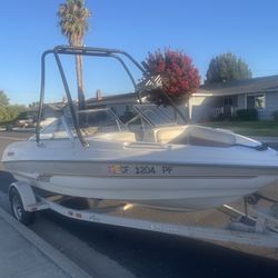 1998 Reinell 18 ft ski boat