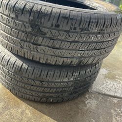  2 Tires  225 /55R 17