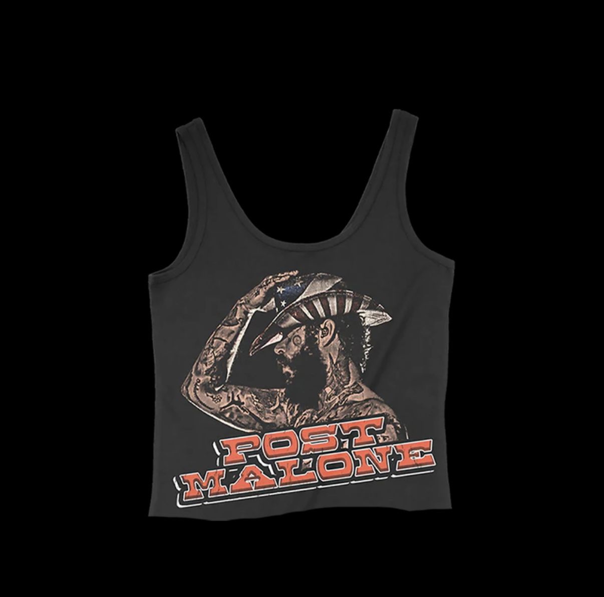 Post Malone Official Tour Crop Tank