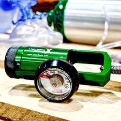 Mini Oxygen (O2) Regulator 0-15lpm