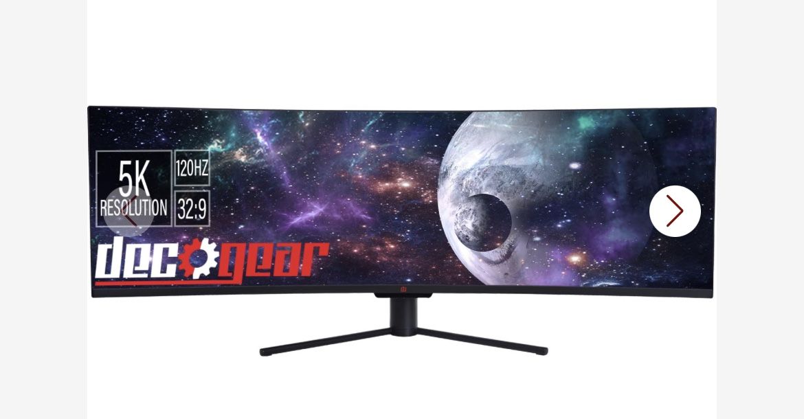 Deco gear 49” Curved Ultra wide for Sale in Las Vegas, NV OfferUp