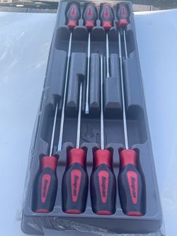 Snap on screwdriver set