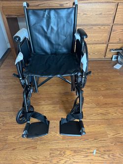 Drive Black Folding Wheelchair with Footrests for Sale in Costa Mesa ...