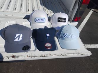 New Premium Golf Hats! Titleist Ping Mizuno Bridgestone Nike! $35+ Retail! Golf Clubs!