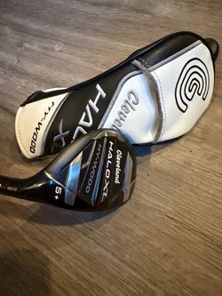 Clevland Halo XL Hy-Wood 5+ Hybrid Golf Club w/headcover