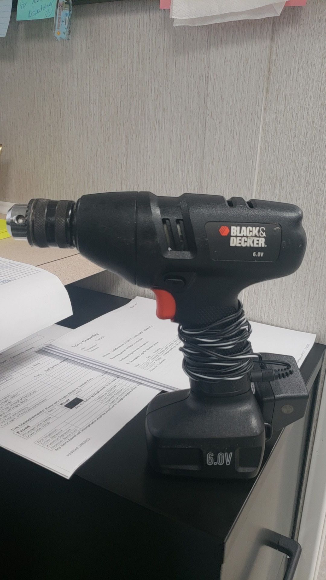 Black and decker 6.0 volt drill