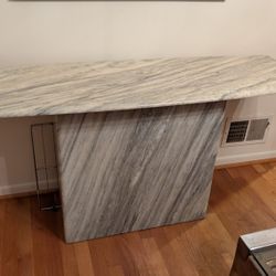 Italian Marble Console Table