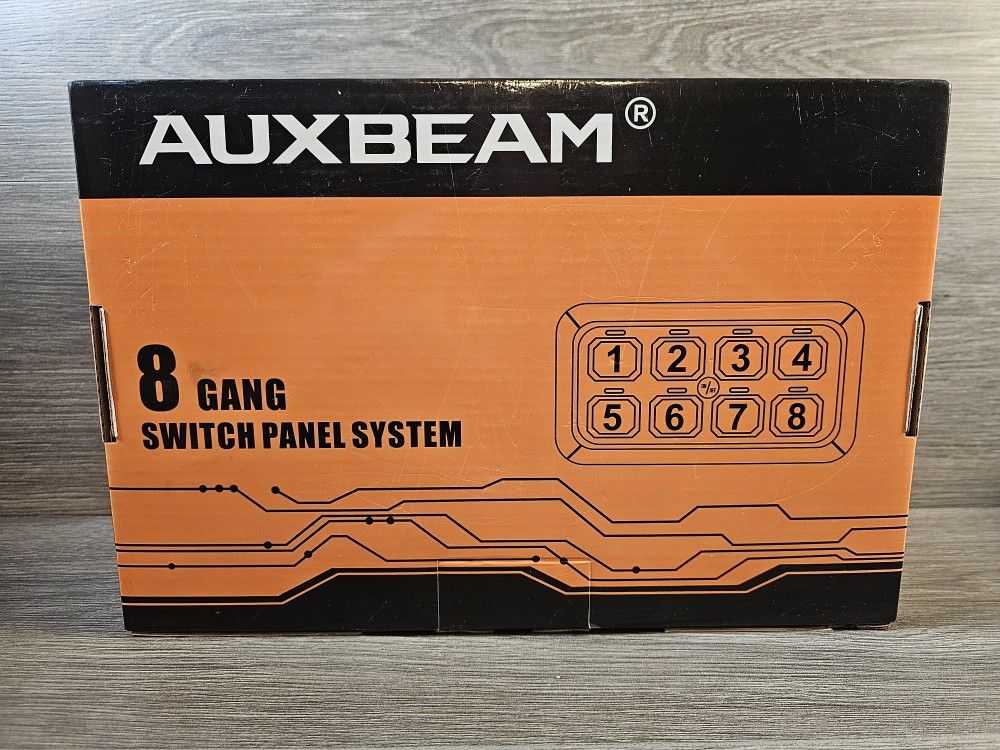 Auxbeam 8 Panel Offroad Truck Light Kit