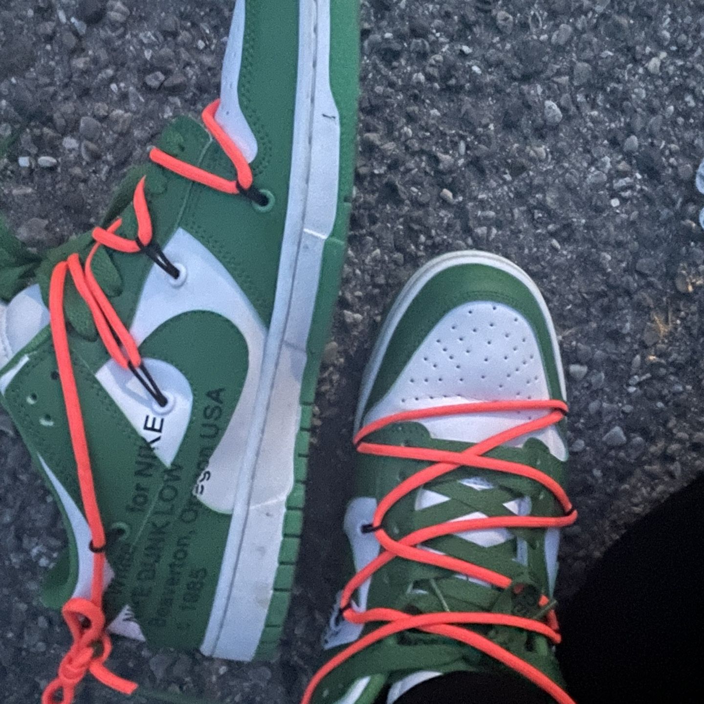 Pine Green Off White Dunks