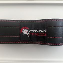 Dark Iron Fitness Workout Weightlifting Belt 