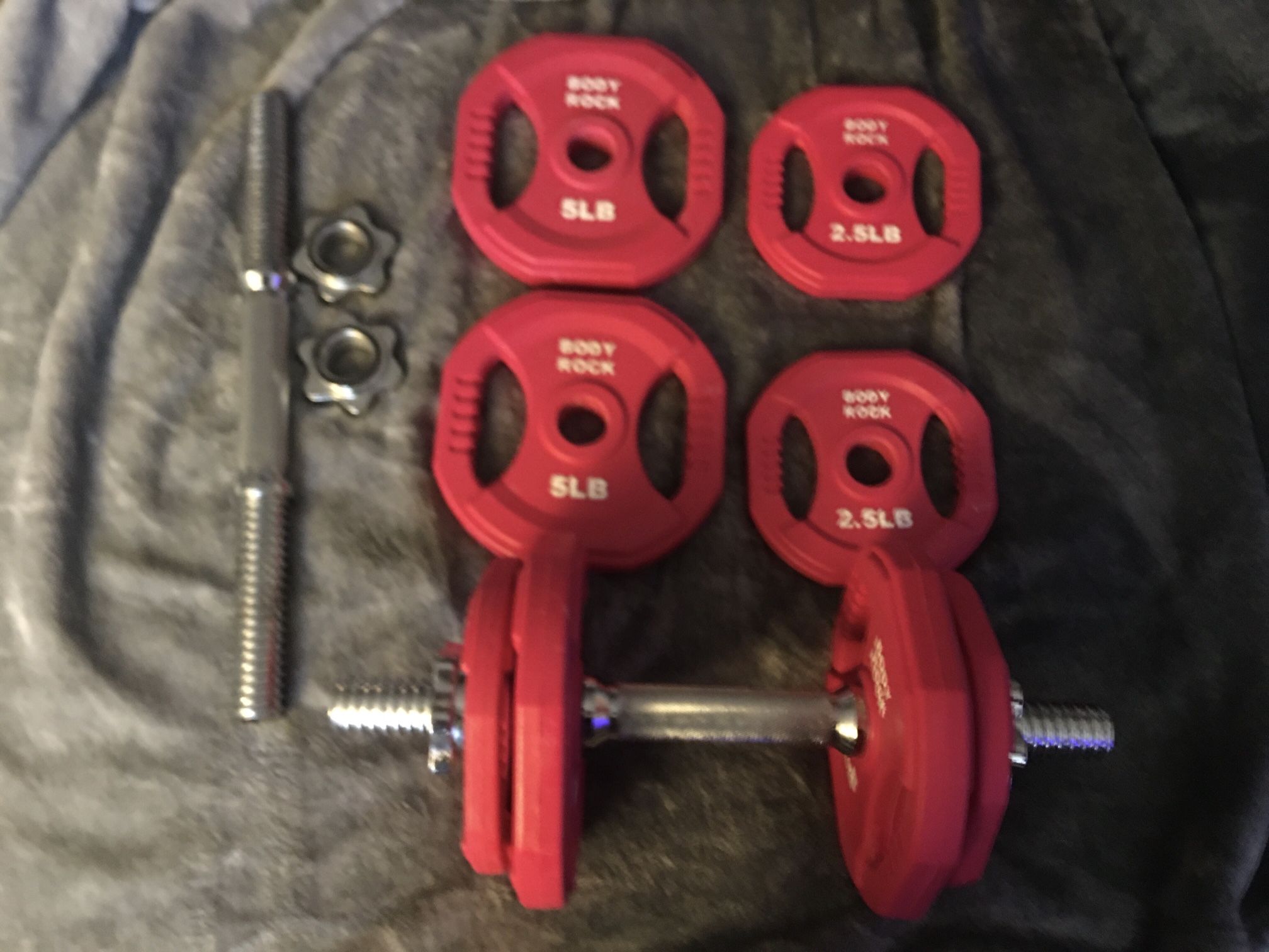 Dumbbells Set  15 Pounds Eachy